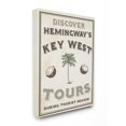thumbnail image 1 of Stupell Industries Art Mural sur Toile Extensible Hemingway's Key West Tours TTG, Multicolore, 1 of 4