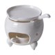 thumbnail image 1 of Calentador de té de cerámica, portavelas, elegante dispositivo para calentar velas, para bodas, interiores, hogar, escritorio, 1 of 7