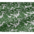 thumbnail image 5 of oneOone Viscose Jersey Green Fabric Leaves Craft Projects Decor Fabric Printed By The Yard 60 Inch Wide, 5 of 5