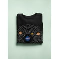 thumbnail image 3 of NASA Solar System Nasa Sweatshirt Women -NASA Designs, Female x-Large, 3 of 4