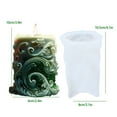 thumbnail image 3 of lanema Candle Molds Clay Moulds Ocean Series Silicone Hand Making Molds for Craft, 3 of 11