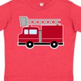 thumbnail image 3 of Inktastic Red Firefighter Fire Truck Boys or Girls Toddler T-Shirt, 3 of 4