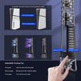 thumbnail image 6 of Cooler Fan Quiet Game Console RGB Cooling Fan for PS5 Slim Disc/Digital Edition(Black), 6 of 7