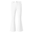 thumbnail image 5 of LWavelet 70s Disco Pants for Men,Mens Bell Bottom Jeans Pants,60s 120s Bell Bottoms Vintage Denim Pants Jeans for Men White XL, 5 of 5