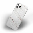 thumbnail image 4 of Tobelint Real Marble Texture Case for iPhone 12 Pro Max, Slim Full Protective Cover with Side Print #52, 4 of 5