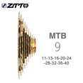 thumbnail image 2 of Yuarrent ZTTO rueda libre portátil antioxidante 11-40T electrochapado engranaje ajustable 9 velocidades reemplazo ciclo rueda libre accesorios Ciclismo, 2 of 6