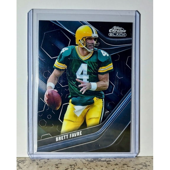 Brett Favre 2023 Topps Chrome Black NFL #119 Football Card Green Bay Packers