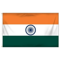 India 3' x 5' Indoor Polyester Flag