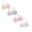 White 1PCS & Beige 1PCS & Pink 1PCS & Grey 1PCS, variant on SHenli Sports Bra for Girls 10-16, Seamless Wireless Bralette with Adjustable Straps & Fixed Pads