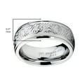 thumbnail image 5 of Metal Masters Womens 7mm Stainless Steel Ring Engraved Florentine Design, 5 of 7