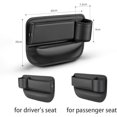 thumbnail image 4 of Car Leather Cup Holder Gap Bag,Seat Gap Storage Box,Adjustable Car Seat Storage Box,Leather Cup Holder Gap Bag with Cup Holder for Phones Glasses Keys Cards (Red,A), 4 of 17
