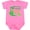 Raspberry, variant on Inktastic My Grammy and Grandpa Love Me Grandson Dinosaur Boys Baby Bodysuit