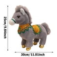 thumbnail image 3 of Sentmoon Peluche Cadeau de la Saint-Valentin Année du Cheval le Jouet Cheval Accueillant Petit Cheval, 3 of 7