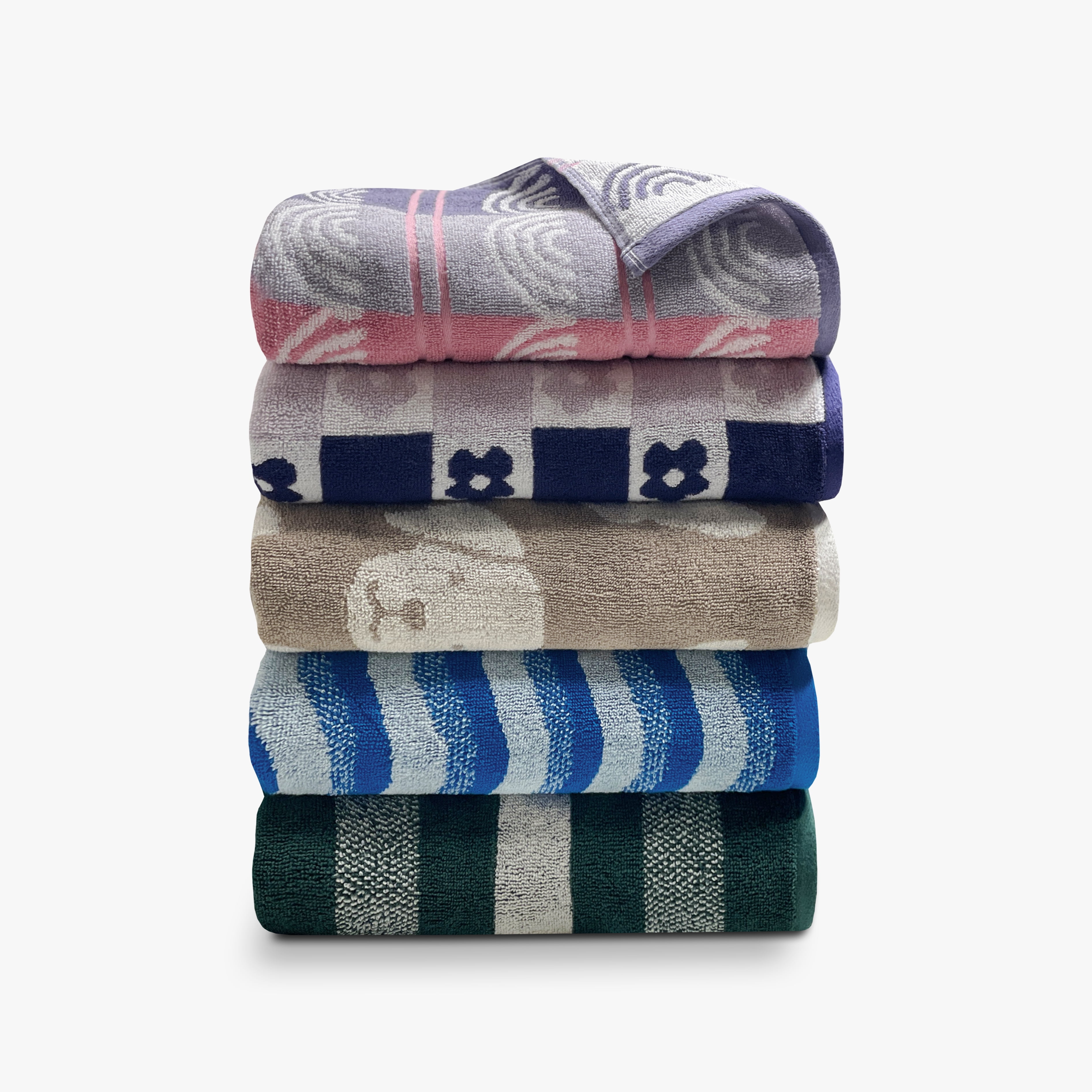Mainstays Kids Bath Towel, Rainbows