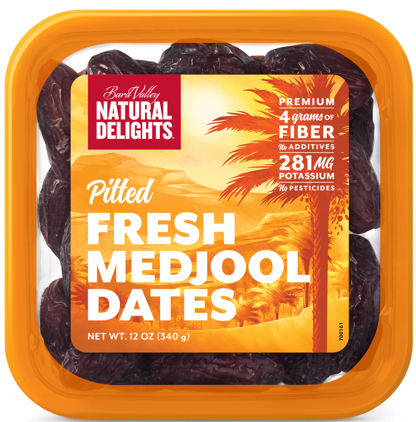 Natural Delights Pitted Medjool Dates 12 Oz Walmart Com Walmart Com