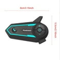 thumbnail image 5 of MERIGLARE Casque Intercom Bluetooth pour Moto 2-6 Casque de Communication, 5 of 5