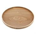 thumbnail image 2 of Plateau de service - Plateau de service en bois pour service à thé(33cm), 2 of 7