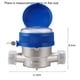 thumbnail image 2 of 3X Contador de Agua Inteligente Puntero Giratorio Mecánico Contador de Flujo de Agua Pantalla Digital Herramientas de Medición de Agua, 2 of 5