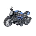 thumbnail image 3 of Juguete de motocicleta para niños, juguete de moto extraíble, adornos, modelo de motocicleta de simulación para regalos de niños y adolescentes , Azul, 3 of 9