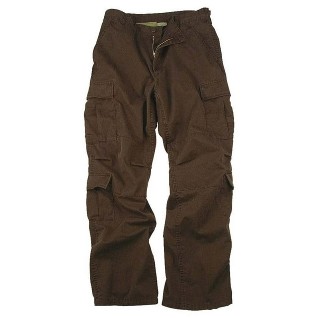 Rothco Vintage Paratrooper Fatigue Pants - Brown, Medium