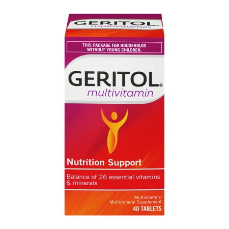 Geritol Multivitamin Nutrition Support Tablets - 40