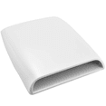 thumbnail image 1 of Universal Car Air Flow Decorative Intake Hood Scoop Turbo Bonnet Vent Cover, Car, White, 1 of 5