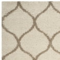 thumbnail image 5 of SAFAVIEH Hudson Arline Geometric Shag Runner Rug, Ivory/Beige, 2'3" x 12', 5 of 6