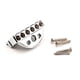 thumbnail image 1 of Toystoory Puente de guitarra acústica sin cabeza para principiantes, repuestos de bajo eléctrico de precisión, accesorios de repuesto para estudiantes Accesorios para instrumentos musicales Plata Toystoory OD020259-01, 1 of 6