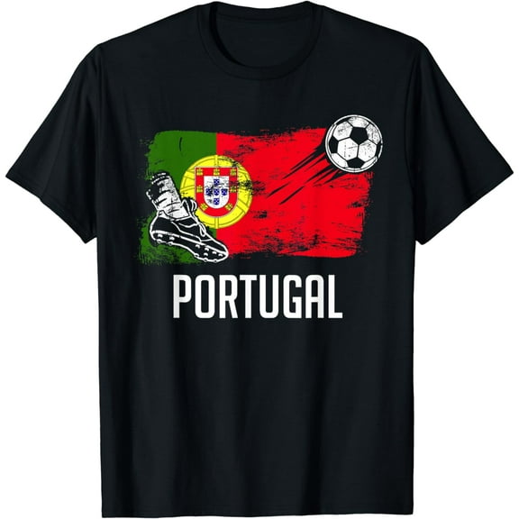 Portugal Flag Jersey Portuguese Soccer Team Portuguese T-Shirt mens t shirt，black，women，funny，misfits，men，journey，t-shirt