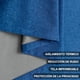 thumbnail image 5 of Lino Cortinas Blackout con Aislamiento Térmico, 100% Blackout y Ojal Superior Cortina para Recámara y Ventana de Sala, Capa Trasera de Revestimiento Gris, 2 Paneles, 140 x 275 cm, Azul, 5 of 14