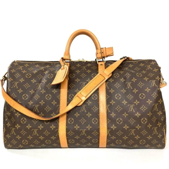 Pre-Owned Louis Vuitton Keepall 55 Boston Bag in Monogram Canvas, M41414 (Good)