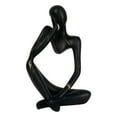 thumbnail image 1 of Estatua de abstracto, ahueca hacia fuera el ornamento creativo coleccionable decorativo escultura de s de resina para decoración bien Gloria  Figura Pensador abstracto, 1 of 9