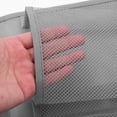 thumbnail image 5 of HONMEET Grey Hanging Shoe Rack Wall Mounted Mesh Organizer for Closet Dorm Room Storage and Space Saving, 5 of 7