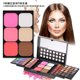 thumbnail image 3 of Kit de maquillaje completo con 78 colores: sombras, corrector, labial y rubor para principiantes y expertos, ideal para mujeres y adolescentes., 3 of 6
