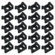 thumbnail image 1 of EeaseMX 120 piezas de soportes para bridas de cables, bases para bridas de cables, soporte tipo silla de montar, soporte de base para bridas de cables, 1 of 8