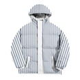 thumbnail image 5 of LWavelet Men Jacket Zipper Men's Hoodies Jackets Long Sleeve Full Zip Up Sweater Slim Fit Sweatshirt Light Blue 4XL, 5 of 6