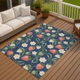 thumbnail image 3 of Addison Rugs Chantille Indoor/Outdoor Transitional Kitchen Navy Machine Washable Rectangle Rug, 10' x 14', 3 of 8