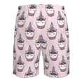 thumbnail image 6 of Naloa Cute Cupcake Men's Beach Shorts, Surfing shorts, Swim trunks, Quick Dry Swim Trunks for Surfing Beach Fun - X-Large, 6 of 9