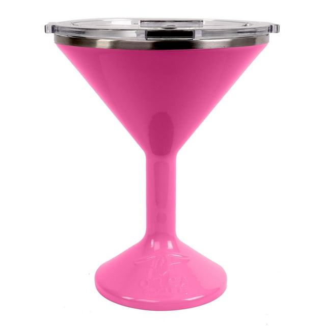 Vaso Martini ORCA Tini 13 oz de acero inoxidable rosa