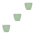 thumbnail image 2 of Wosthever Macetas portátiles y ligeras para bonsái y accesorios para bonsái jardines belleza plantas suculentas de plástico maceta verde 19CM Type1 NO1, 2 of 6