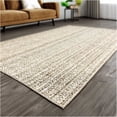 thumbnail image 4 of Koeckritz Rugs Boho Striped Multicolor Area Rug, 8'x8', Stain Resistant, Indoor Living Room, 4 of 8