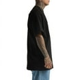 thumbnail image 4 of 3 Pack Shaka Wear Men's Max Heavyweight Short Sleeve Crew Neck T-Shirt - Black - Large, 4 of 4