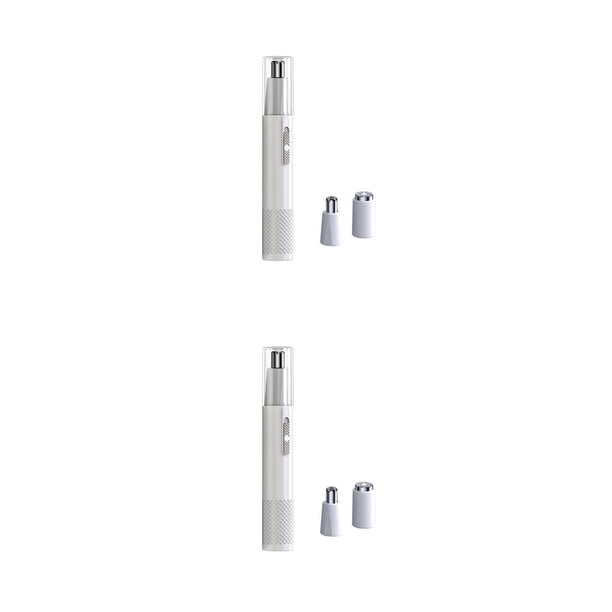 Cortapelos Unisex Vogacara Recargable USB 2piezas Blanco Tipo 2