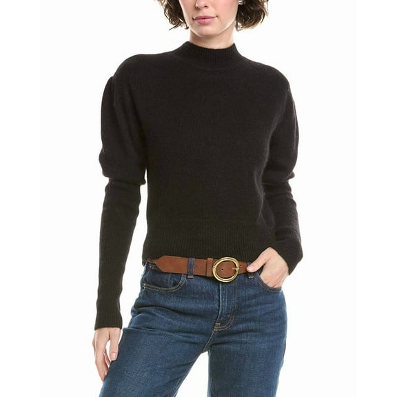 Madewell womens  Lightweight Juliette Puff Sleeve Alpaca-Blend Sweater, XL,