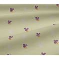 thumbnail image 5 of oneOone Viscose Jersey Light Yellow Fabric Leaves Block Craft Projects Decor Fabric Printed By The Yard 60 Inch Wide, 5 of 5