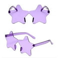 thumbnail image 4 of Giunmcul up to 50% Off Star Shape Sunglasses Tinted Party Sunglasses Color Glasses for Women Men for Wedding Dance Party Halloween Party Supplies, 4 of 5