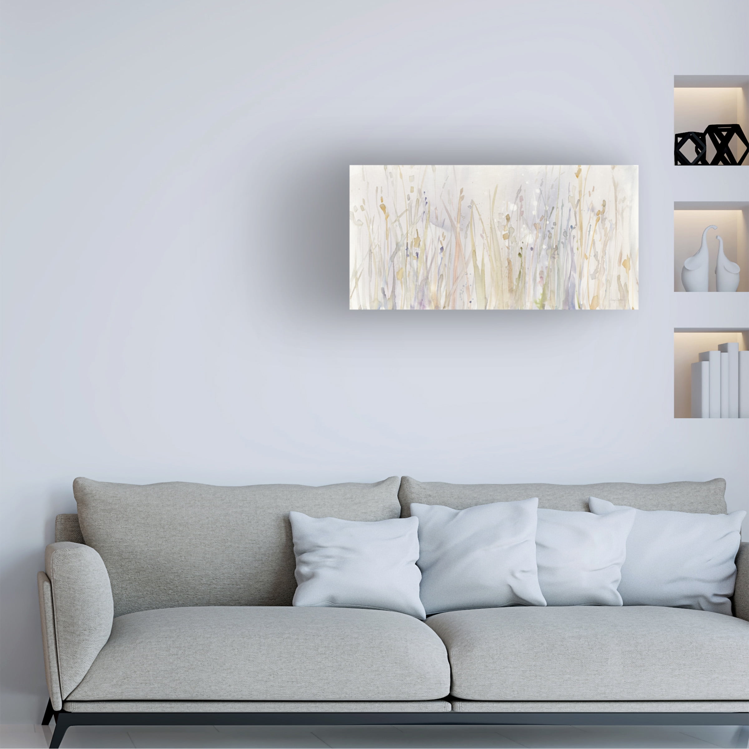 Avery Tillmon 'Autumn Grass' Canvas Art