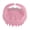 Pink, variant on Multifunctional Hair Scalp Massager and Dandruff Shampoo Cleaning Brush Exfoliating Silicone Head Shower Scrub Pink 3.9 inches / 10 cm
