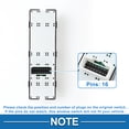 thumbnail image 4 of Interruptor de ventana eléctrica delantero izquierdo Unique Bargains para Hyundai Sonata 2011-2014 No.935703S000RAS, 4 of 7