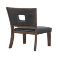 thumbnail image 3 of Steve Silver Chaise de Salle à Manger Tolon en Tissu Brun Foncé, 3 of 5